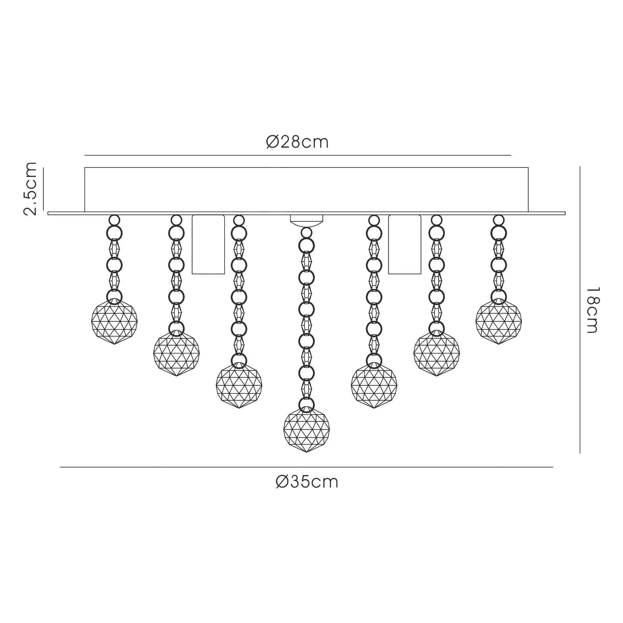 Dahlia Crystal Ceiling Lights Deco Flush Crystal Fittings Dahlia Crystal Ceiling Lights Deco Flush Crystal Fittings